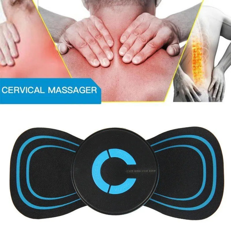 Mini Massageador Portátil EMS Recarregável