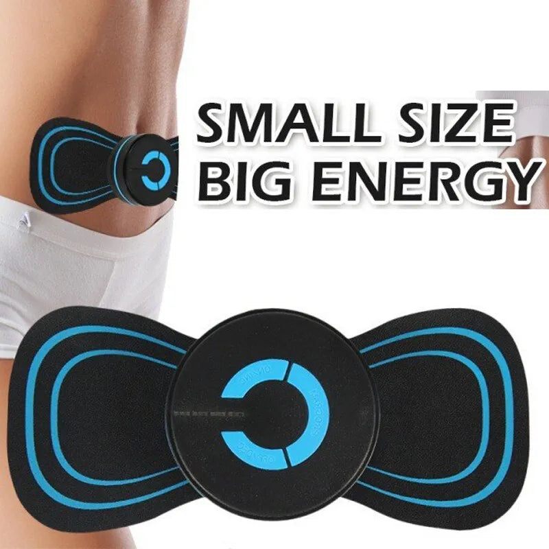 Mini Massageador Portátil EMS Recarregável